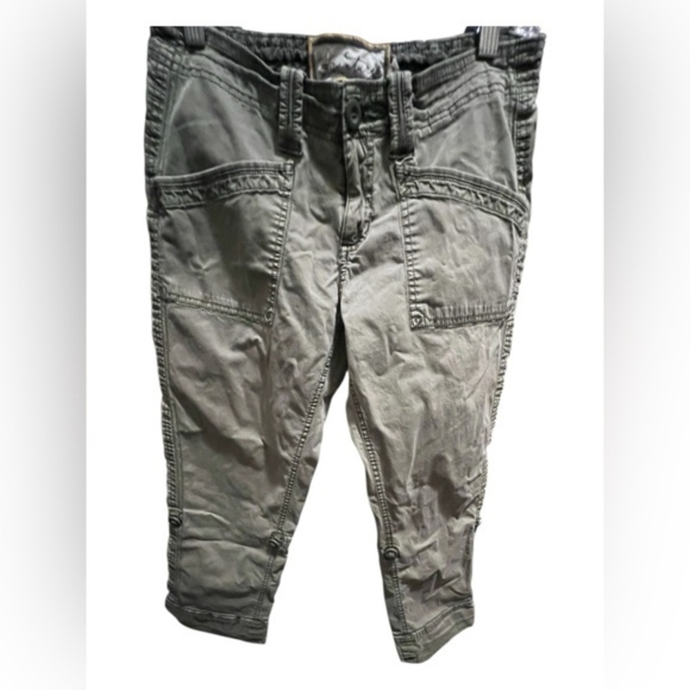 Aventura women’s Olive Cargo Pants organic cotton